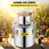 VEVOR 3/5/8 GAL Water Alcohol Distiller Copper Wine Making Boiler Multi Home DIY Brewing Distilling Kit for Fruit Wine Brandy 2