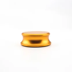Audiocrast Premium Aluminum Vinyl Record Weight Stabilizer and Disc Clamp (Gold)