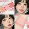 Blush Palette Natural Color Lasting Peach Cheek Tint,Face Contouring Blush Powder Non-Flying Powder Long-Lasting Cosmetic Makeup 5