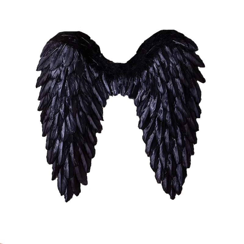 Women Girl Angel Feather Wing Holiday Party Props Scene Layout Catwalk Halloween Birthday Wall Decoration Wedding Festival