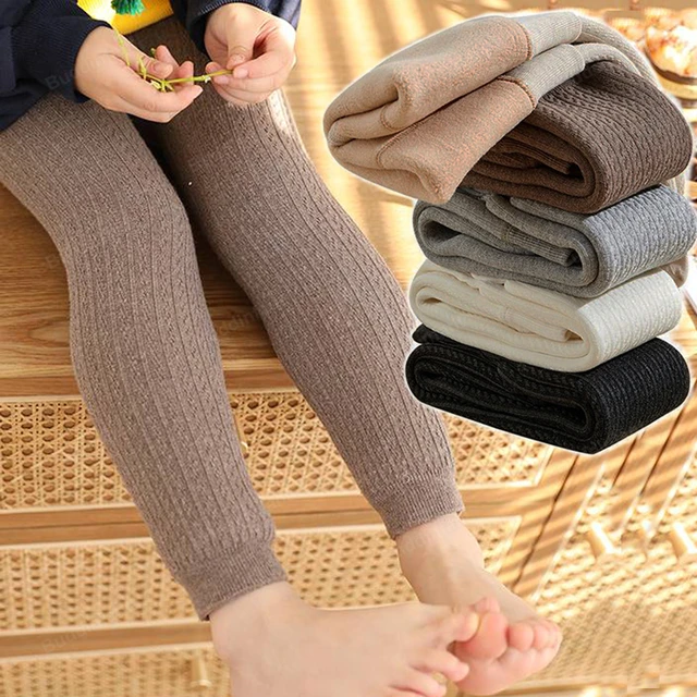 Tights For Women Thick Cotton Winter Knitted Pantyhose Twist