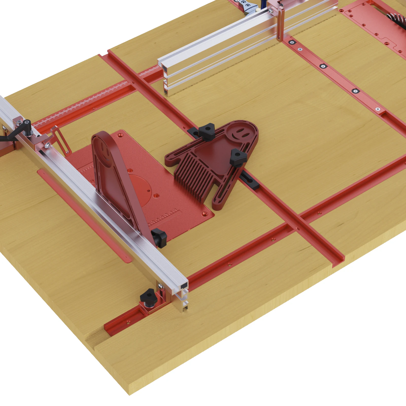 GKTOOLS Type 30 T Slot Track Aluminium Miter Bar Slider T-tracks DIY Table Saw Miter Gauge Rod Woodworking Tools Accessories