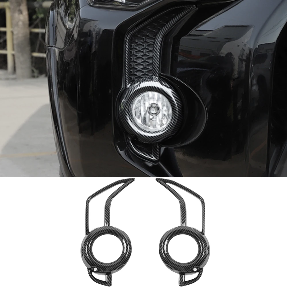 

Car Front Fog Lamp Frame Decoration Cover Frame for 4Runner SR5/TRD Pro 2014-2020 2021 2022 Lamp Hoods Exterior Accessories ABS