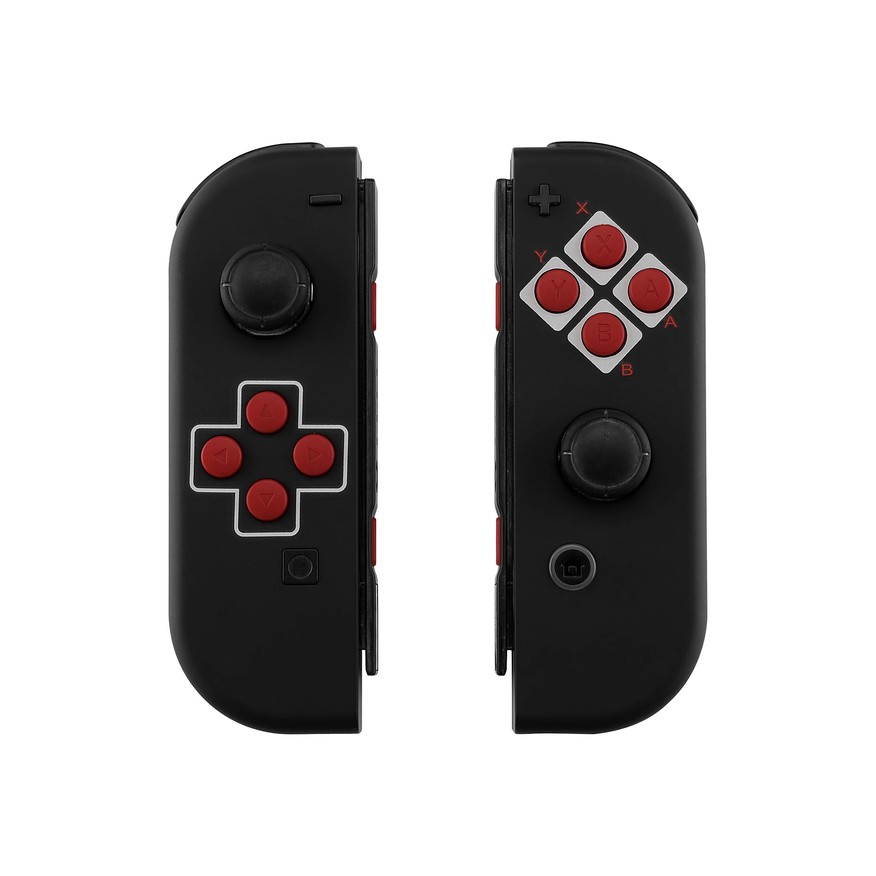 

eXtremeRate Soft Touch Housing Shell Case With Full Set Buttons for NS Switch JoyCon & OLED Joycon - Classics NES Style