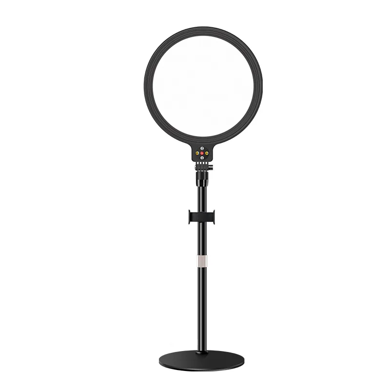 12 Inch Full Screen Filling Light Live Bracket Floor Desktop Filling Light Live Streaming Host Beauty Photo Photography Selfie
