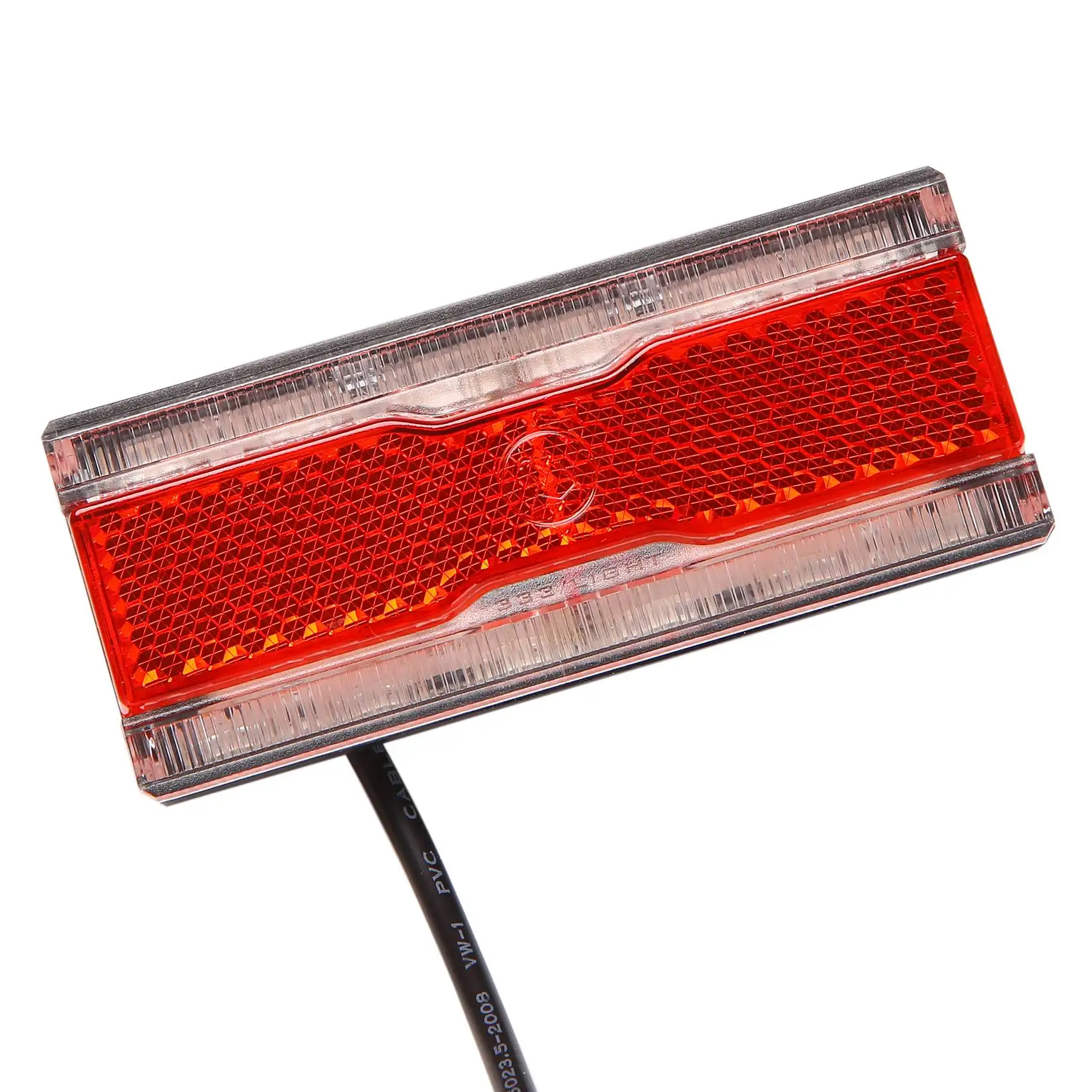 Ebike Brake Light 24V 36V 48V Electric Bicycle Rear Light with Brake Function LED Taillight
