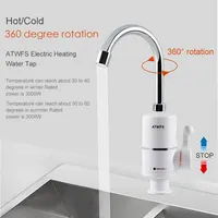 ATWelasticity-Chauffe-eau électrique instantané sans réservoir, 3000W, pour robinet de cuisine, nouveauté 3
