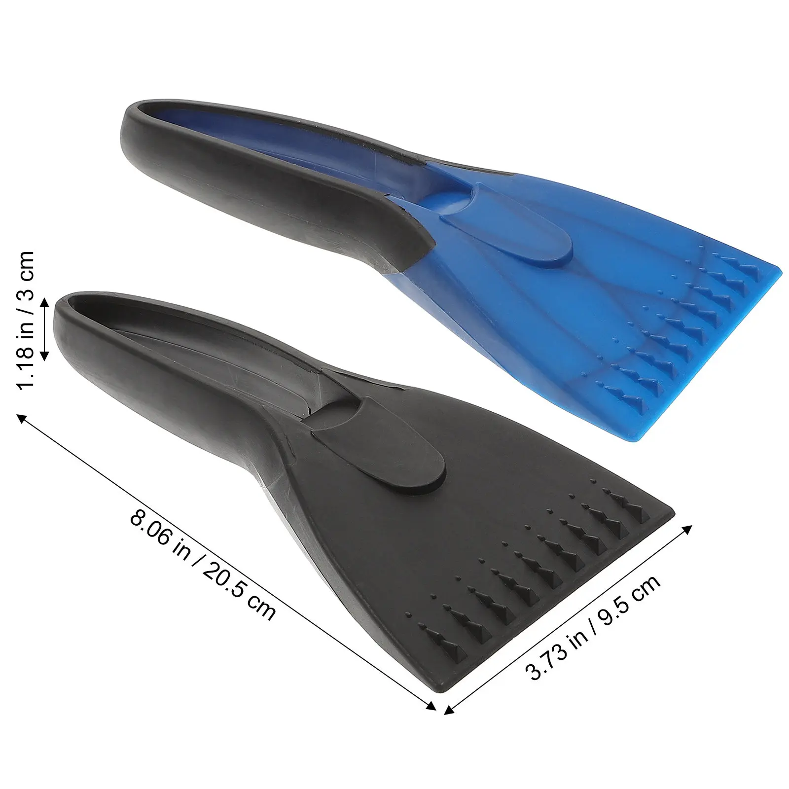 2Pcs 스노우 셔블 플라스틱 미니 아이스 스크레이퍼 유틸리티 셔블 자동차 비상 제설 도구 겨울 캠핑 진입로