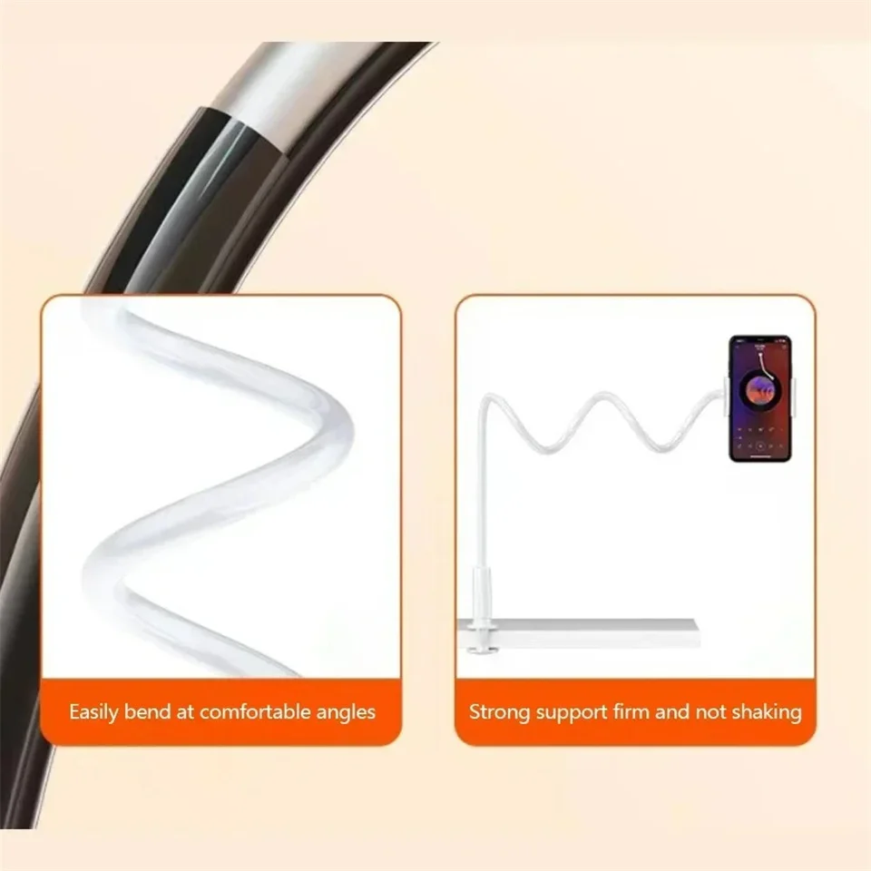 360 Clip Mobile Phone Holder Portable Flexible Lazy Bed Desktop Bracket Desk Mount Stand Base For IPhone Samsung Xiaomi_voghion.com