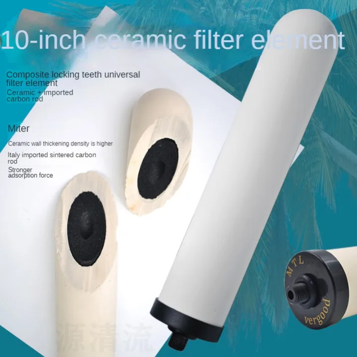 Núcleo Cerâmico do Elemento de Filtro Universal Ativado Carbono Removível e Lavável Filter12 mm 18 mm