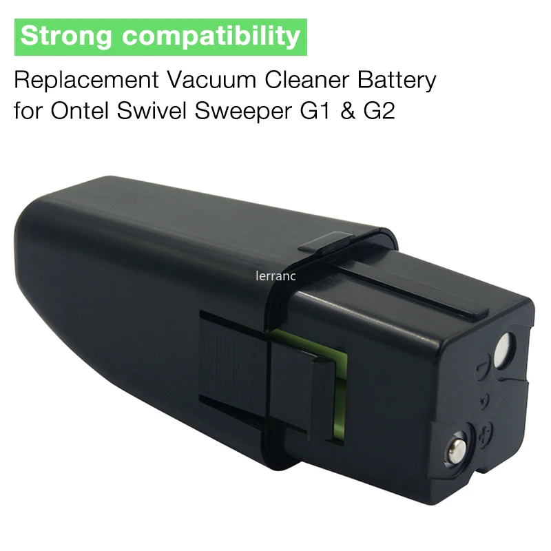 Batterie Ni-MH 7.2V 2000mAh Pour Aspirateur Ontel Swivel Sweeper G1 Et G2 - Remplacement Rechargeable, Installation Facile