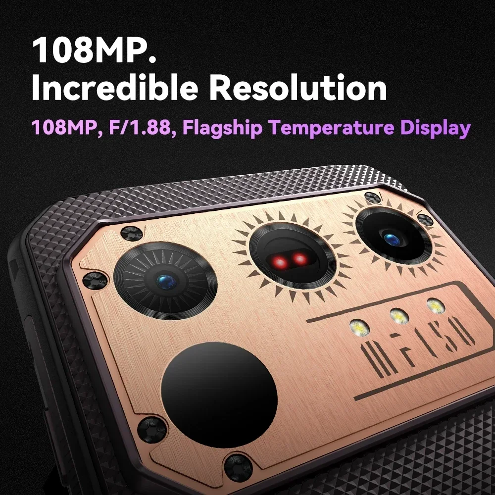 IIIF150 Raptor 12 GB+256 GB堅牢で耐久性のある機器6.8インチ120 Hz 