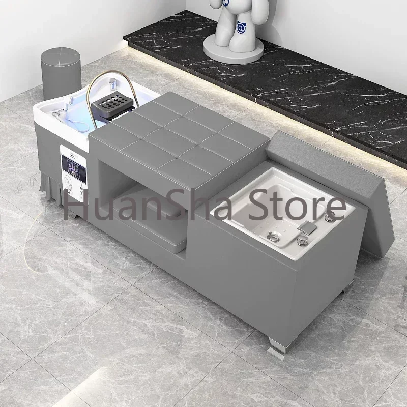 Women Hairdressing Shampoo Bed Head Spa Treatment Beauty Salon Chair Barber Stifling Behandelstoel Barbershop Furniture LJ50SC