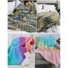 100g Fun Finger Loops Yarn Handcrafted Thick Wool Polyester Yarn No Need Hook or Needles Loop Yarn Perfect for Crafting Blankets 6