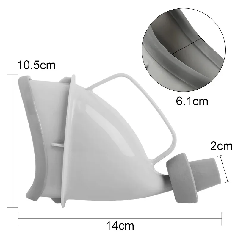 Outdoor Portable Urine Toilet Aid Car Travel Adult Urinals for Men Women Children Potty Funnel Peeing Camping Emergency Toilet Portable Pee Funnel Portable Urinal
