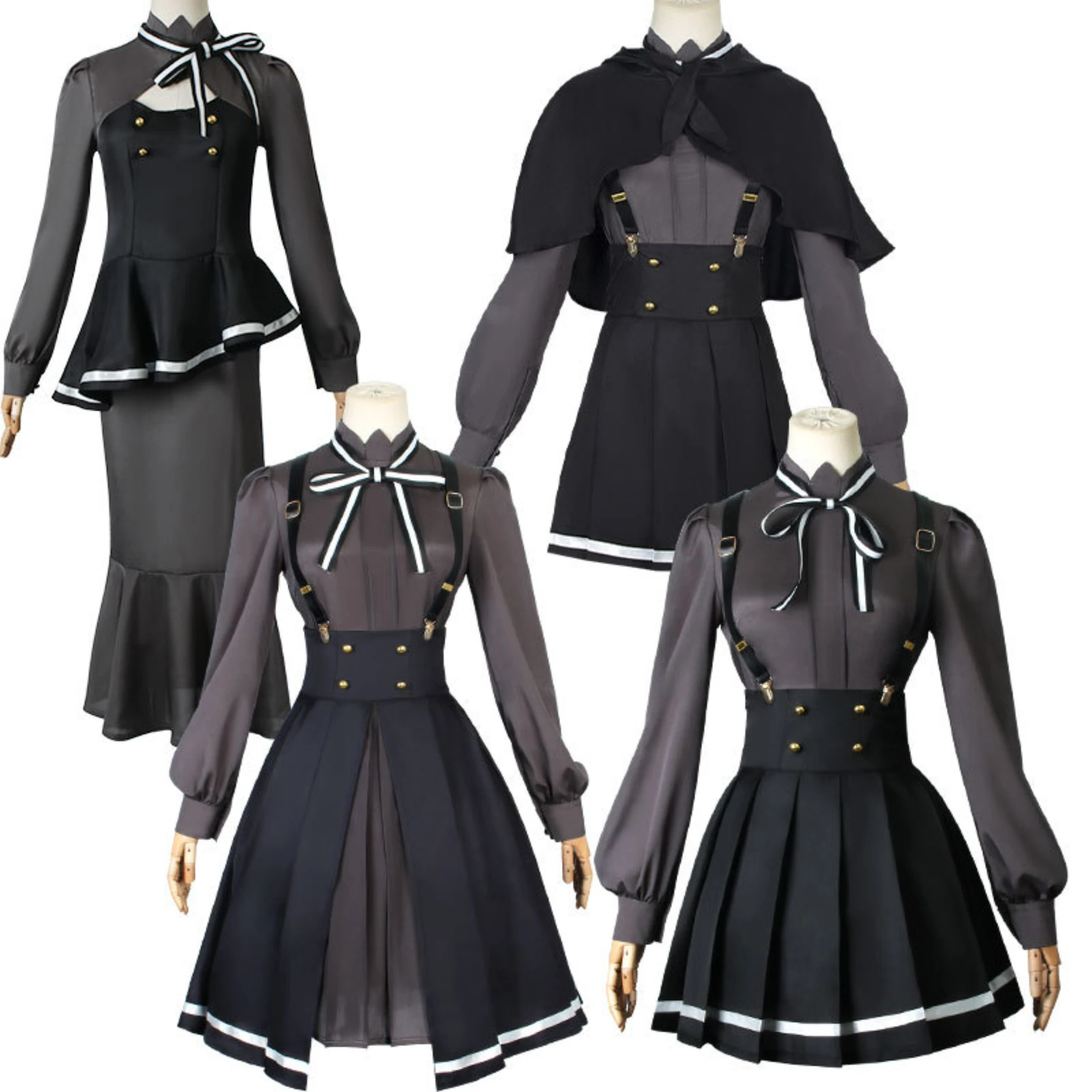 

Anime Spy Classroom Bouga Lily Hanazono Cosplay Costume Spy Room Hyakki School Uniform Halloween Party Performance Costume Gift