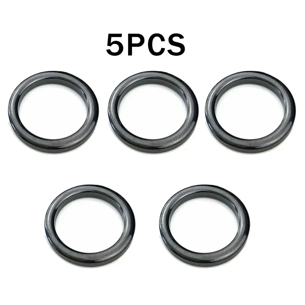 5pcs/pack Fishing Rod Guide Ring Ceramic Wear Heat Conduction Repair Parts Fish Tackle Pesca Iscas Tools Fishing Pole Accessory fishing accessories,fishing tackle,fishing tools,fishing tool,fishing rod guide repair kit