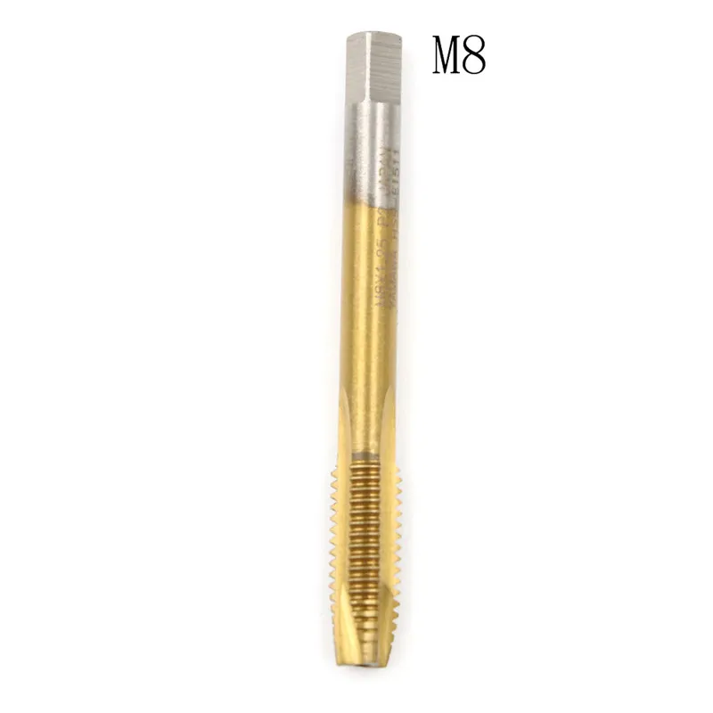 High-Speed Steel Metric Straight Flute Thread Screw Tap Plug