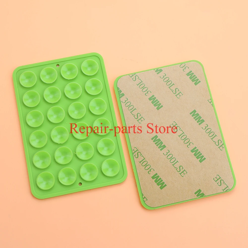 Dual Pack Silicone Suction Grip Phone Stands with Anti-Slip, Hands-Free Design