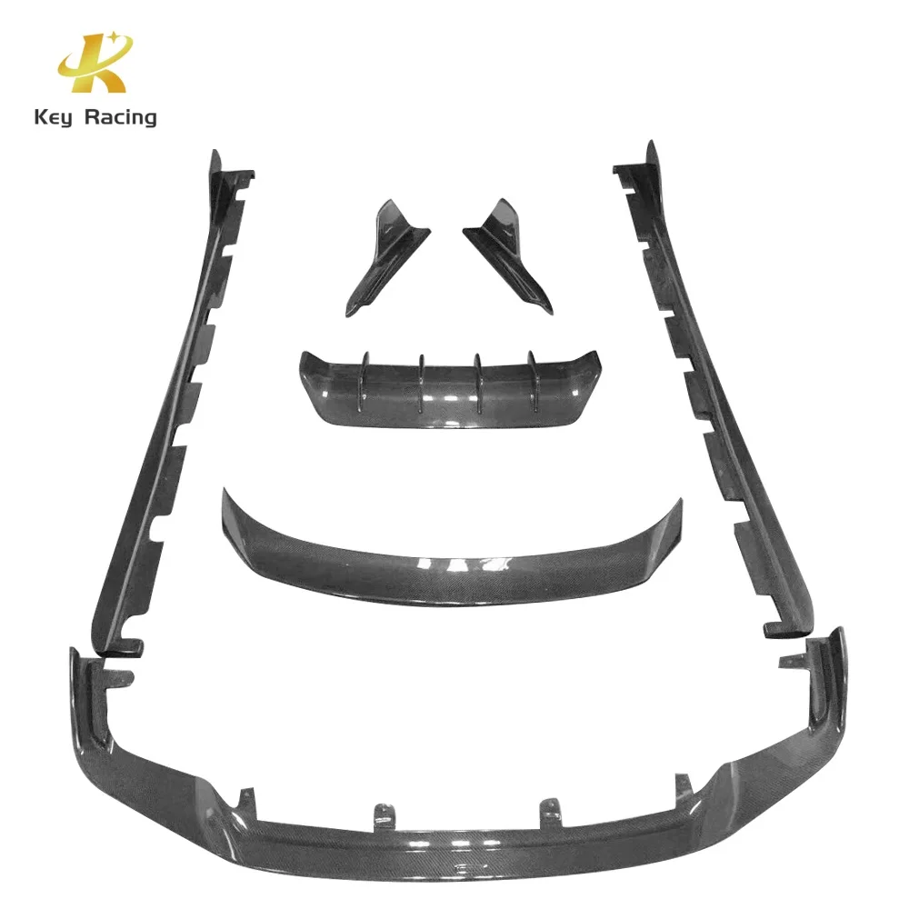

IS300 IS350 Aerodynamic Performance Bodykits Carbon Fiber Front Lip Side Skirt Rear Diffuser Rear Spoiler For Lexus IS 2017-2019