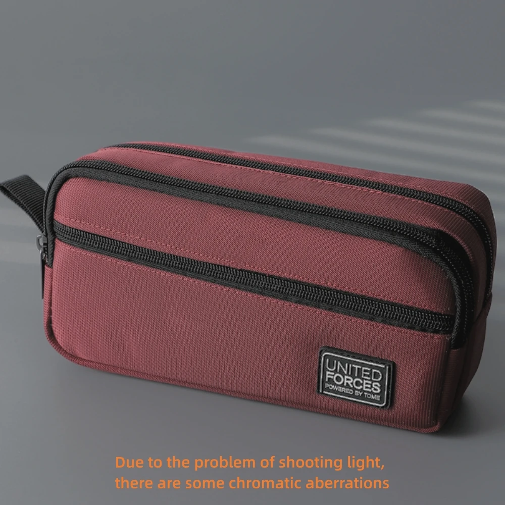 المحمولة ثلاث طبقات سعة كبيرة حقيبة أقلام رصاص الص...