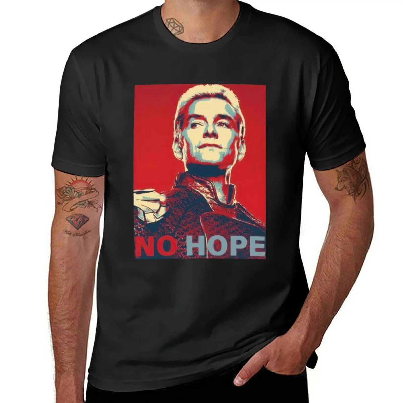 Homelander No Hope- Limited Edition Perfect Gift T-Shirt plus sizes blanks summer clothes plain white t shirts men