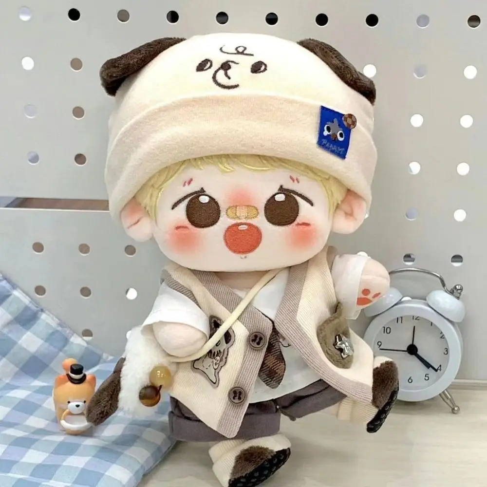 Fashion Hoodie 20cm Clothes Overalls Shoulder Strap Cotton Doll Clothes Clothing Baseball Hat Set Clothes Doll Accessories