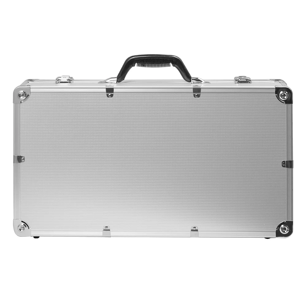 Aluminum Alloy Safety Instrument Storage Toolbox Equipment Toolbox Outdoor Carrying Case With Shock-Absorbing Cotton Inside 4