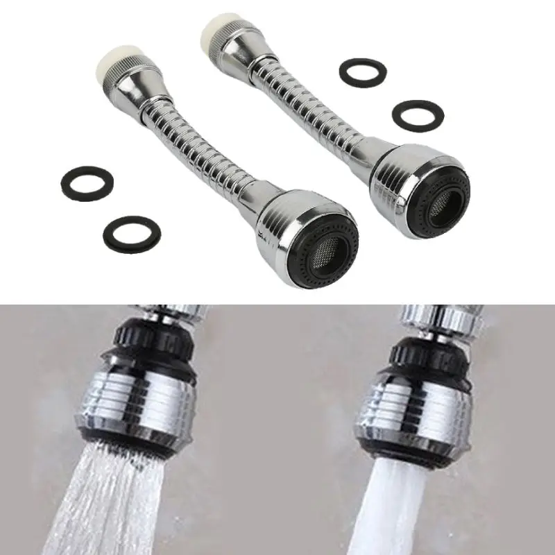360 Rotate Kitchen Faucet Aerator Diffuser Bubbler High Pressure Faucet Extender Water Saving Bathroom Kitchen Accessories