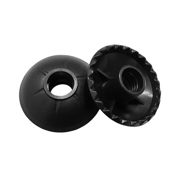 5Pcs Hiking Pole Accessories Cane Parts Round Foot Cover Mud Holder T3