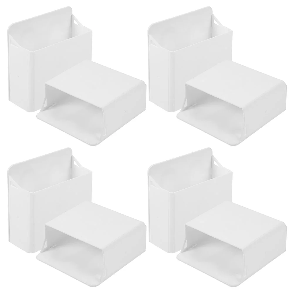 

Whiteboard Pen Box Holder for Dry Erase Marker Suction Cup Mount Case Organizer Pencil Plastic Wall Container