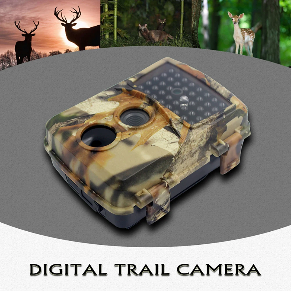 캠핑 야간 투시경 스코프 야생 동물 트레일 카메라, 12MP, 1080P, 850nm 미니 600 와일드 카메라, 야간 투시경 쌍안경