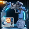 New Electric Automatic Water Gun With light Sprays Water Continuously High-pressure High-speed Powerful Ice Blast Water Gun Toys 1