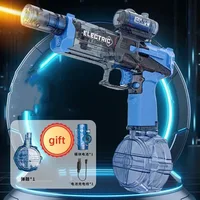 New Electric Automatic Water Gun With light Sprays Water Continuously High-pressure High-speed Powerful Ice Blast Water Gun Toys 1