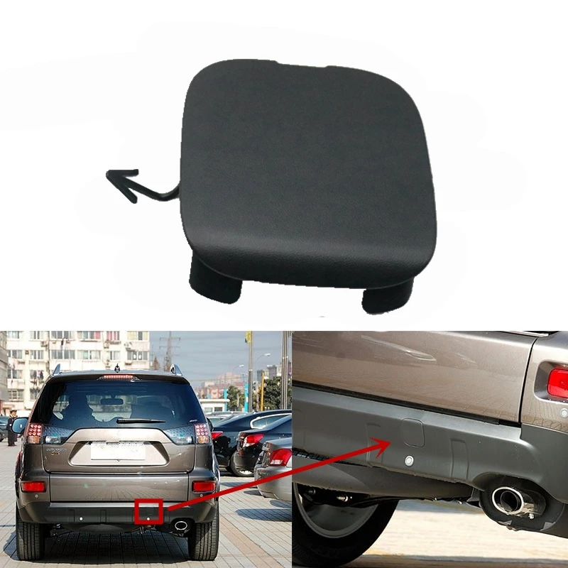 

Soarhorse Неокрашенный задний бампер, буксировочный крючок, крышка 6415A017 для Mitsubishi Outlander 2007-2013