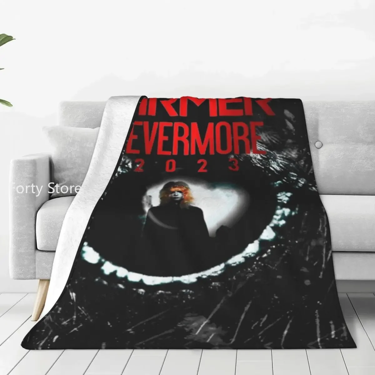 

Mylene Farmer Nevermore Super Soft Blankets Music Concert Christmas Gift Travel Throw Blanket Flannel Bedspread Sofa Bed Cover