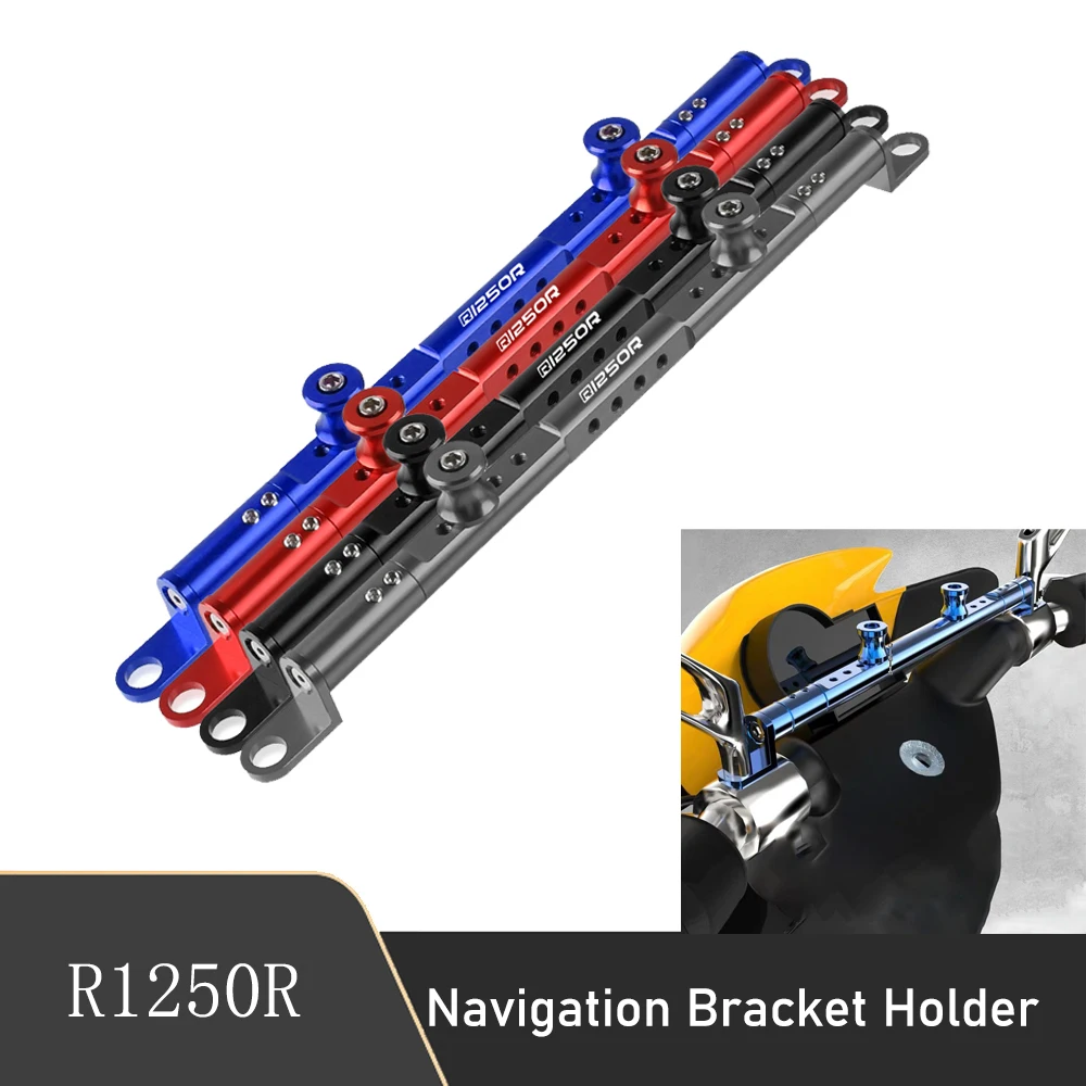 

Motorcycle Aluminum Handlebar Balance Bar Steering Lever Navigation bracket For BMW R1250R 2019 2020 2021 Accessories