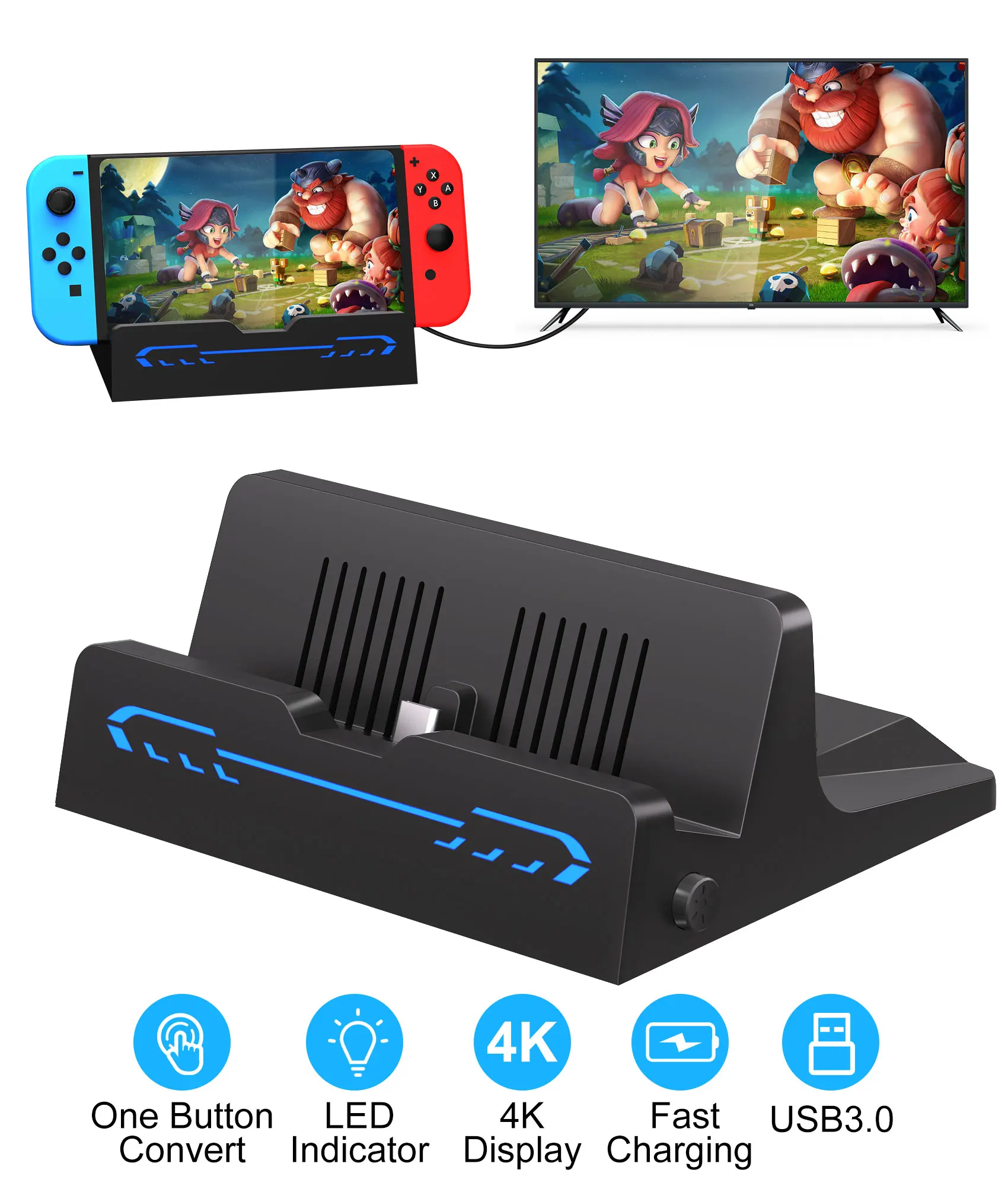 Dock Set Nintendo Switch Docking Station For Tv Nintendo Switch