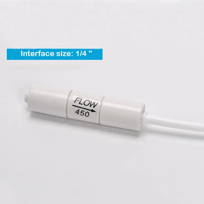 300CC-1500CC RO Water System Waste Water Flow Regulater Restrictor 1/4" OD Hose Reverse Osmosis Quick Pipe Fittiing pipe fitting water pipe fitting hose pipe fitting