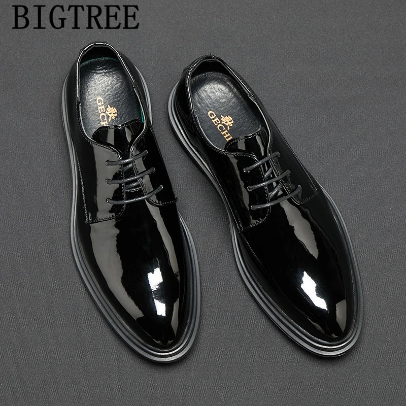 

Свадебные туфли, мужские деловые искусственные классические мужские вечерние туфли, итальянские брендовые дизайнерские туфли, мужские элегантные туфли Erkek I