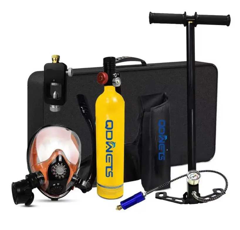 

1L Portable Oxygen Scuba Tank Dive Diving Breath Equipment pump groupset 15-20mins