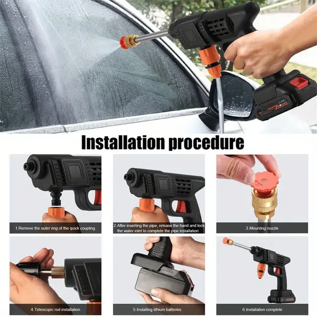 Portable Wireless Car Washer 6