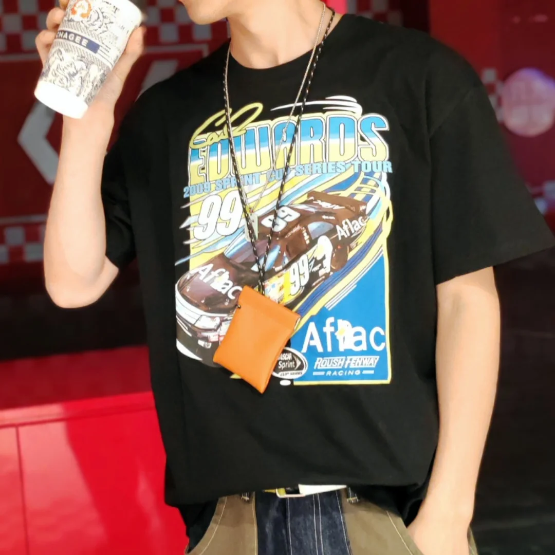 Neck Hanging Coin Purse PU Leather Earphone Storage Bag Mini Wallet Anti-theft Small Key Bag for Men And Women