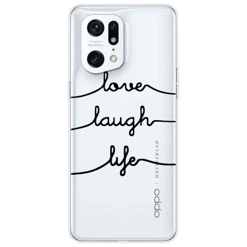 Transparent Soft TPU Silicone Phone Case with Clear Bumper - Lovely Design