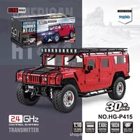 New Hengguan P415 1/10 Civilian Version Simulation Humme Off-road Climbing Vehicle Rc Remote Control Model Car 2