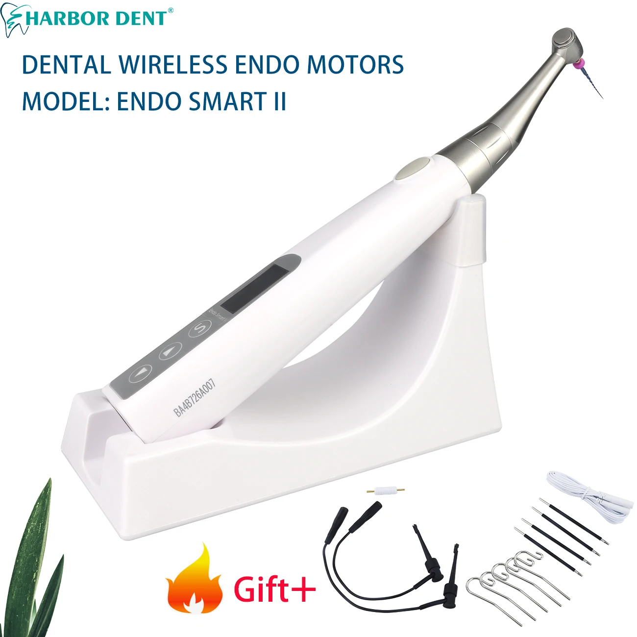 DentalWirelessEndoMotorSmartBuiltInApexLocatorWithLCDDisplay
