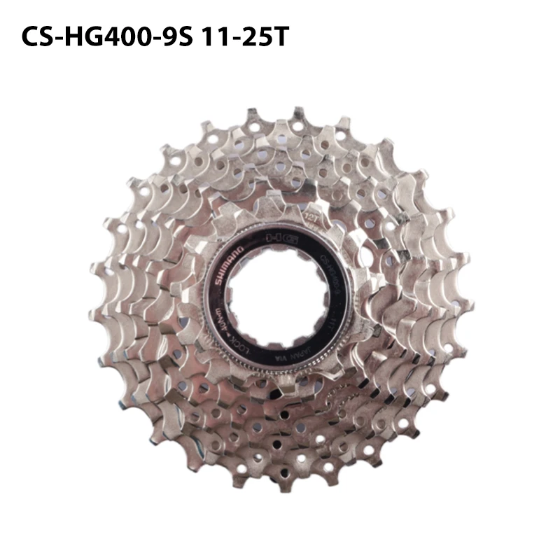 SHIMANO CS-HG400 9Speed Cassette 11-25T 11-28T 11-32T 11-34t 11-36t For MTB Mountain Bicycle Original Parts Freewheel