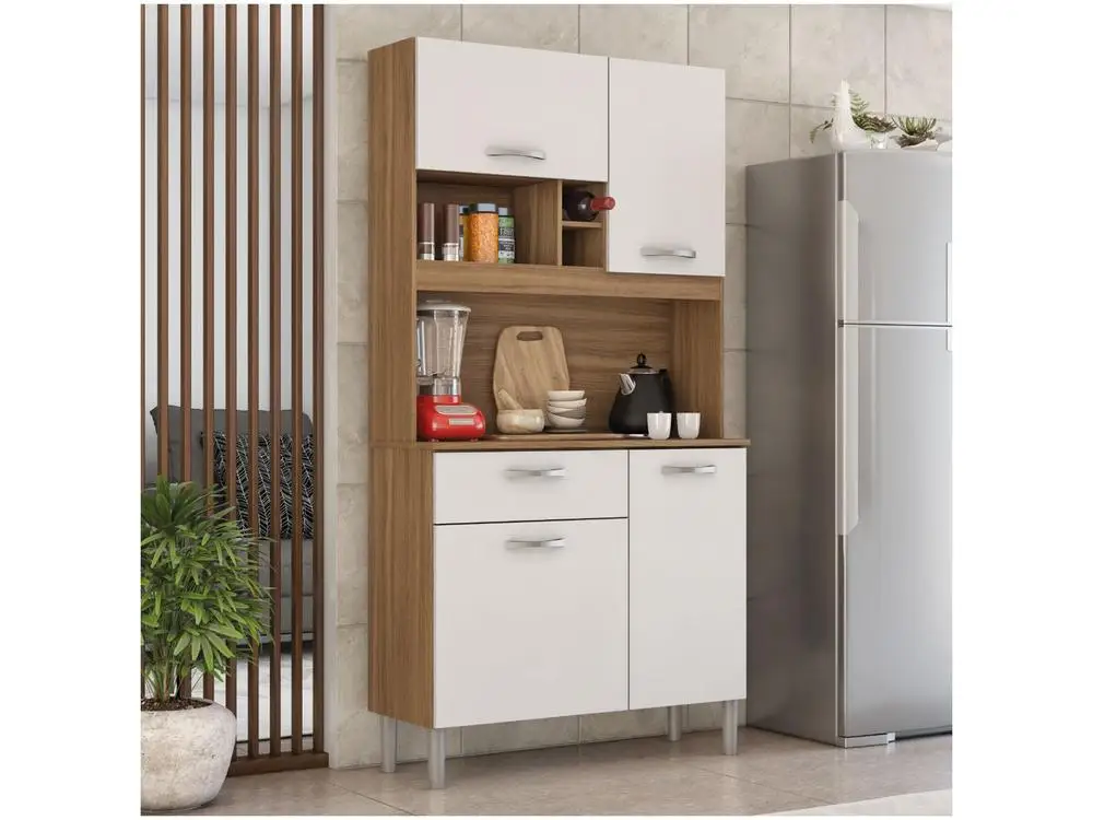 Cozinha Compacta Demobile Malta 4 Portas 6