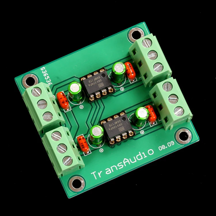 drv134pa desequilibrado para saida equilibrada placa conversor 01
