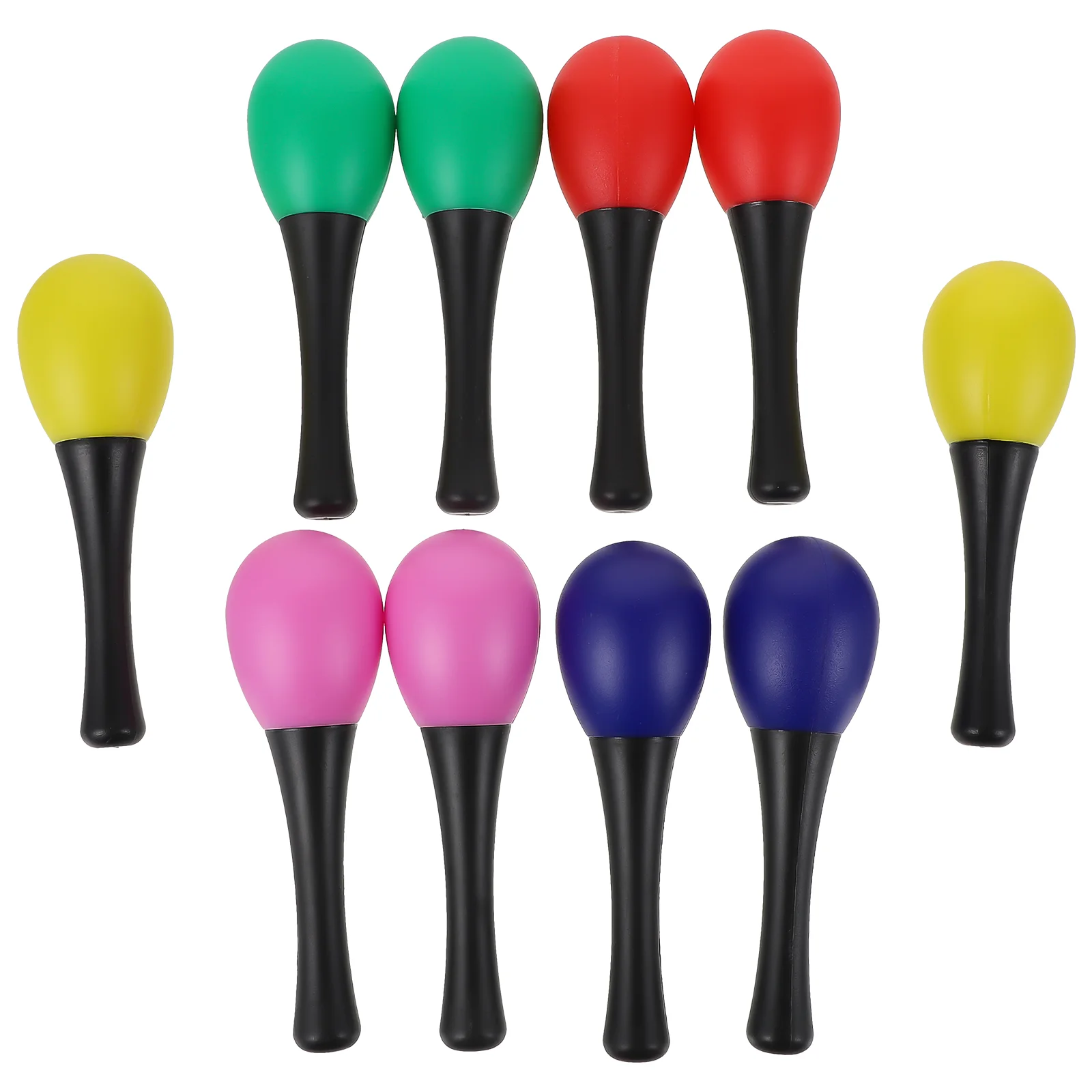 

10 Pcs Orff Maraca Musical Hammers Toys Iron Sand Kids Instrument Exquisite Percussion Instruments